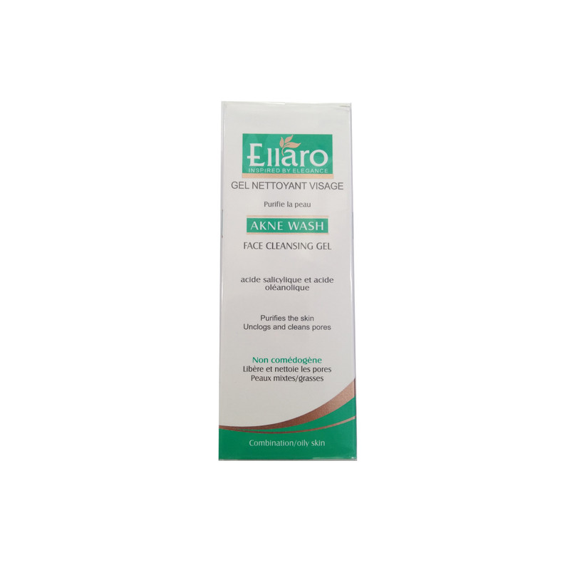 ژل شستشوی صورت الارو مدل AKNE WASH تحت لیسانس حجم 150 میلی لیتر