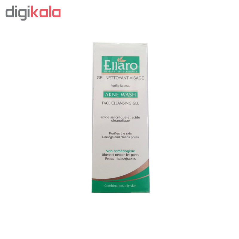 ژل شستشوی صورت الارو مدل AKNE WASH تحت لیسانس حجم 150 میلی لیتر
