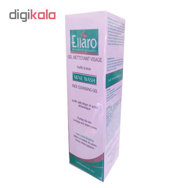 ژل شستشوی صورت الارو مدل AKNE WASH تحت لیسانس حجم 150 میلی لیتر