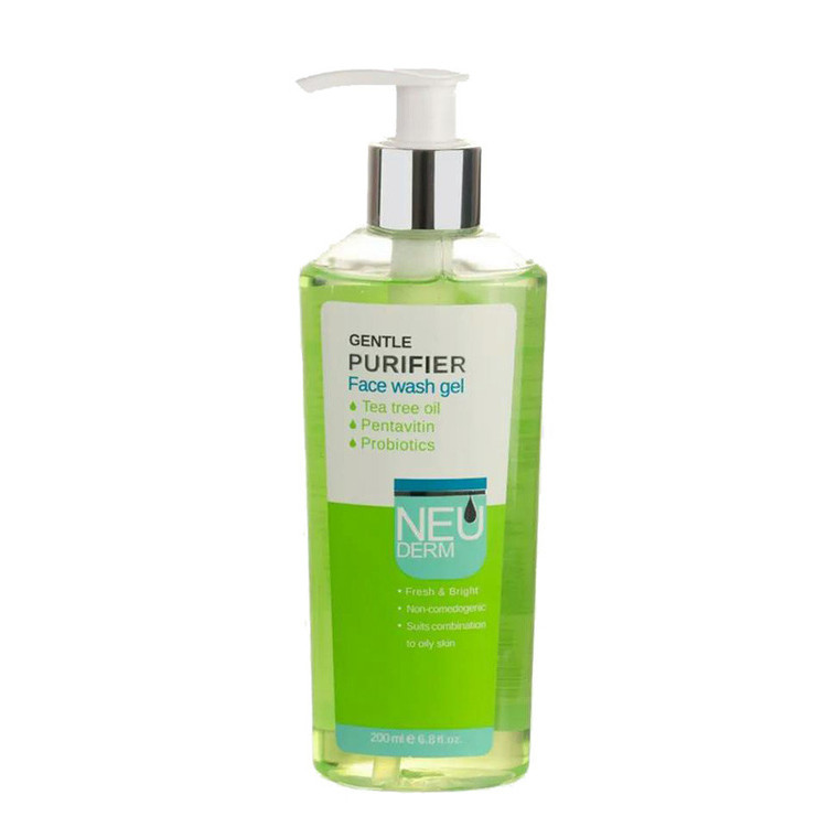ژل شستشو صورت نئودرم مدل Gentle Purifier حجم 200 میلی لیتر مجموعه دو عددی