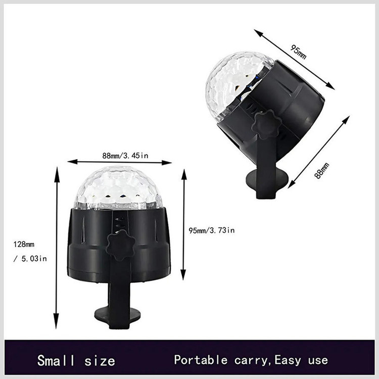 رقص نور مدل LED RGB مجموعه دو عددی
