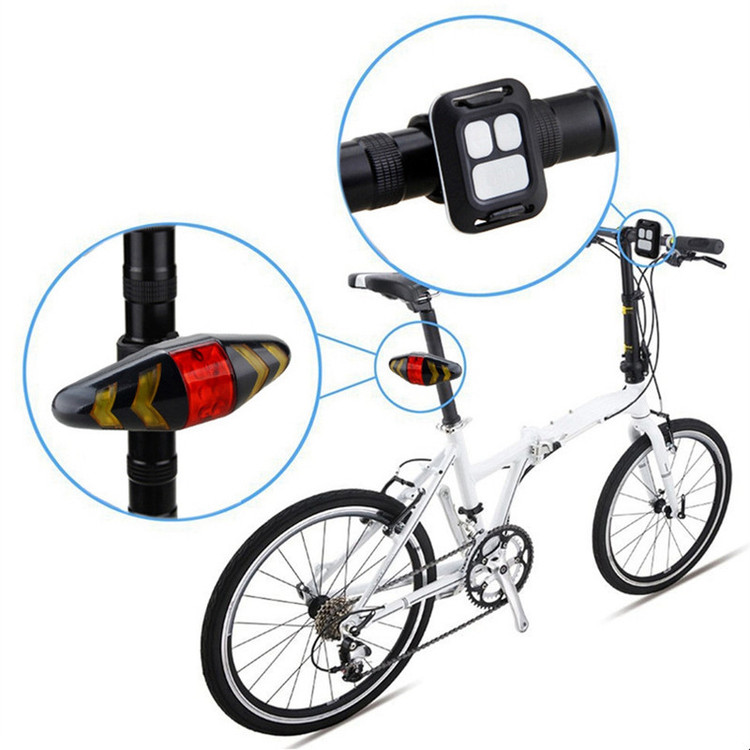 چراغ خطر دوچرخه مدل راهنما دار بیسیم کد LY-0378