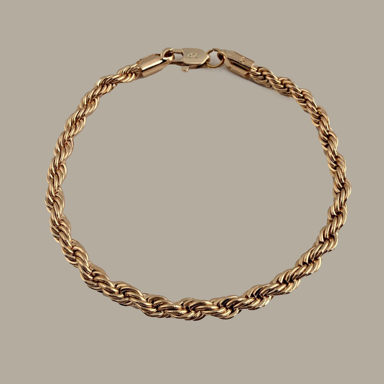دستبند زنانه ژوپینگ طرح طنابی مدل X0001014