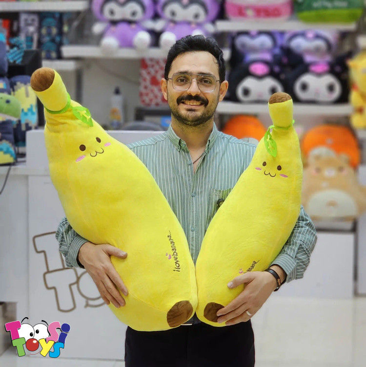 عروسک موز بالشتی