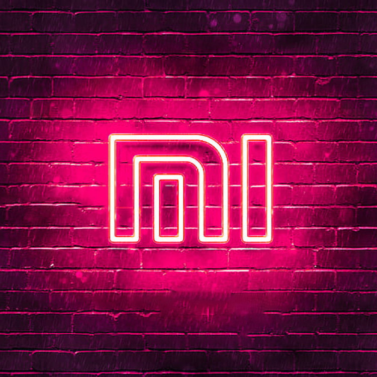 چراغ نئون طرح xiaomi