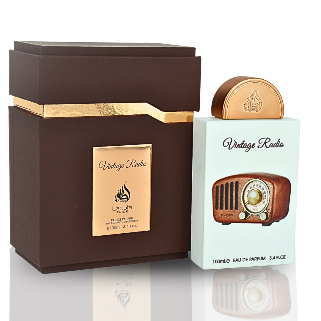 عطر لطافه وینتیج ریدیو  Lattafa Vintage Radio