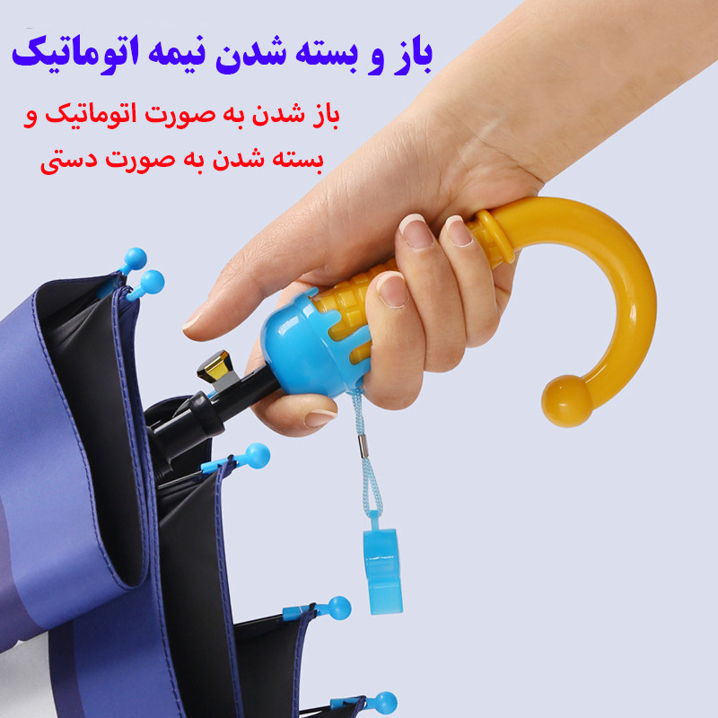 چتر بچگانه 8 پره مدل Construction قطر 88 سانتیمتر