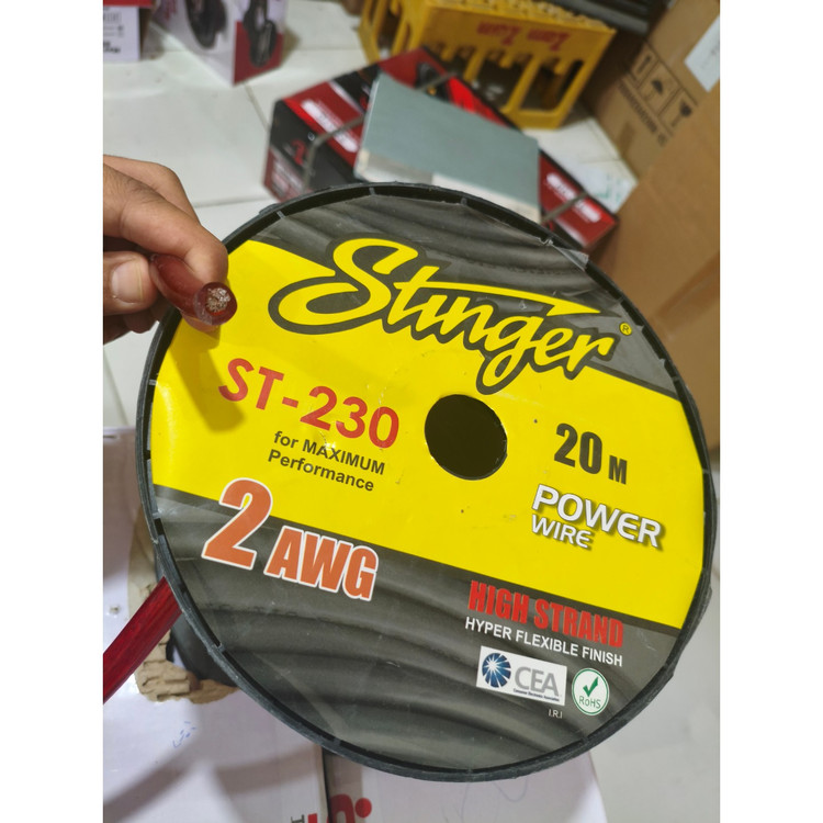 کابل برق سیستم صوتی 2 گیج مارک استینگر پنج متری