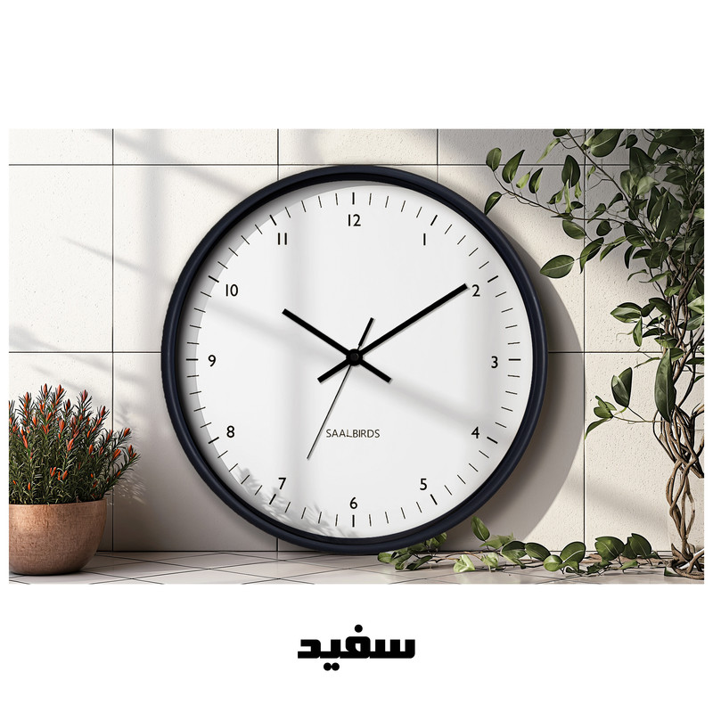 ساعت دیواری سال بردز طرح مینیمال مدل CW-569
