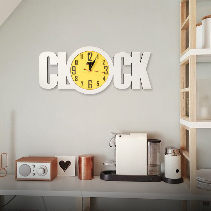 ساعت دیواری طرح CLOCK مدل MC047