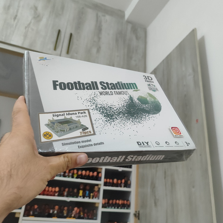 پازل سه بعدی استادیوم دورتموند ورزشگاه وستفالن سیگنال ایدونا پارک pazzle signal iduna park 3d