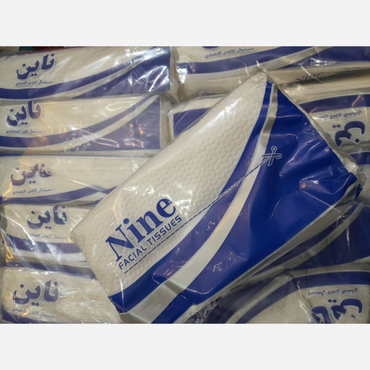 دستمال کاغذی اقتصادی دستمال کاغذی 50برگ دولا دستمال کاغذی تیشو سفید
