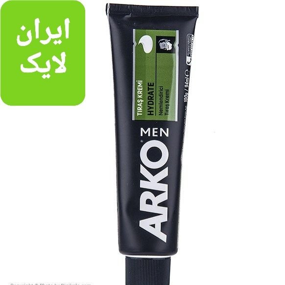 خمیر اصلاح آرکو من مدل کول 100 گرمArko Men Cool Shaving Cream 100 gr حاوی ویتامین E برای اصلاح آسان و سریع دارای عطر