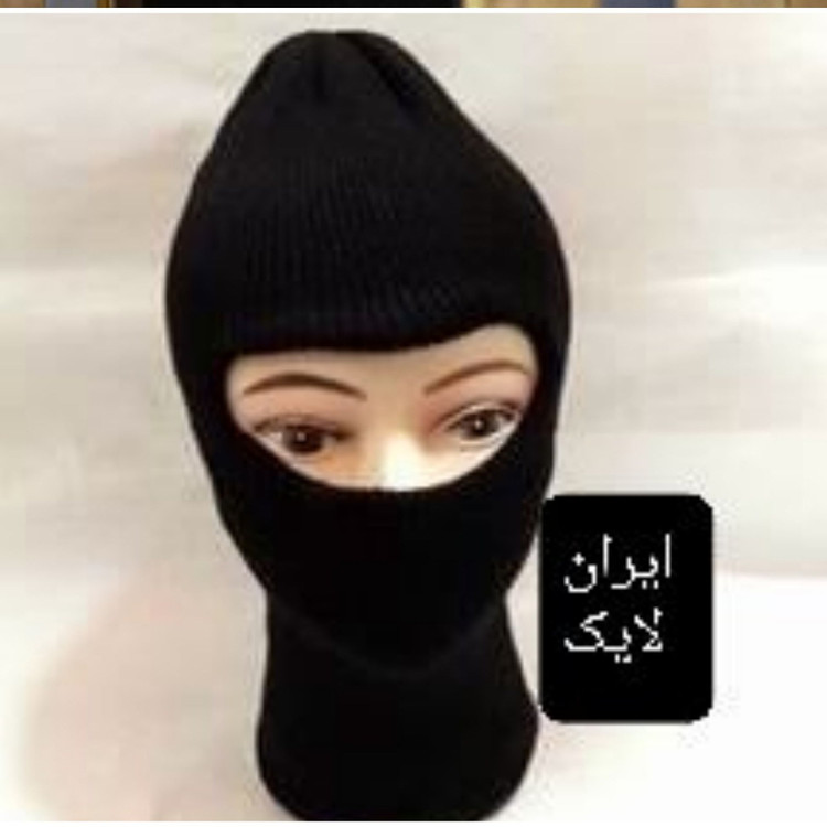 کلاه بافت دوچشمی مشکی کلاه مشکی فری سایز کلاه فیس بافت کاموایی مردانه مشکی کلاه نوپو