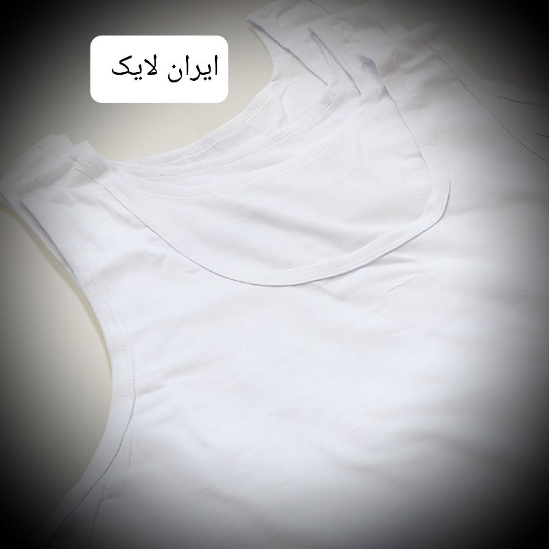 زیرپوش رکابی مردانه نخ پنبه اعلا رکابی سفید مردانه نخی