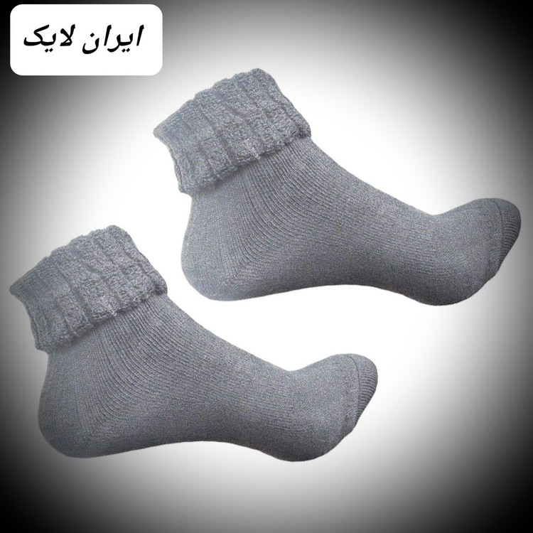 جوراب حوله ای مردانه و زنانه رنگی جوراب ضخیم ساق کوتاه جوراب ساق کوتاه ضخیم زمستانی جوراب مچی زمستانی