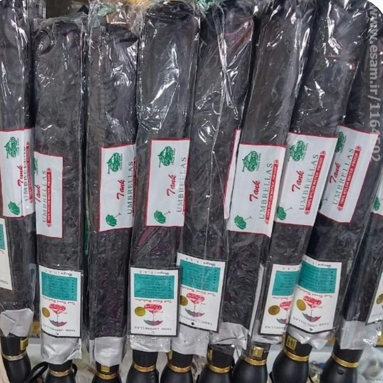 چتر مردانه چتر نیمه اتوماتیک یک نفره چتر تاشو مشکی چتر تاشو تانک چتر مسافرتی