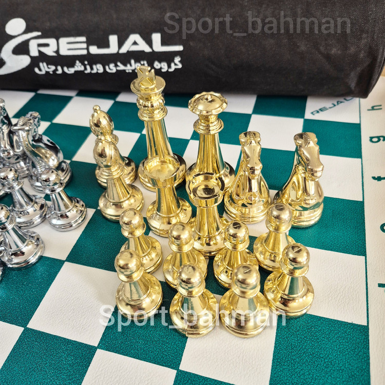 شطرنج لوکس رجال قوطی استوانه ای