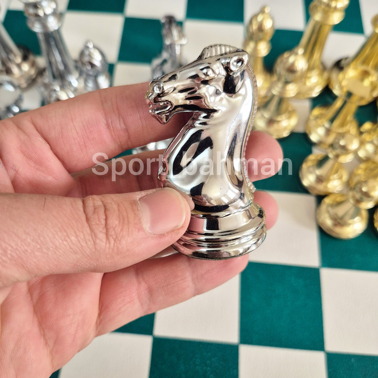 شطرنج لوکس رجال قوطی استوانه ای