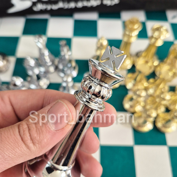 شطرنج لوکس رجال قوطی استوانه ای