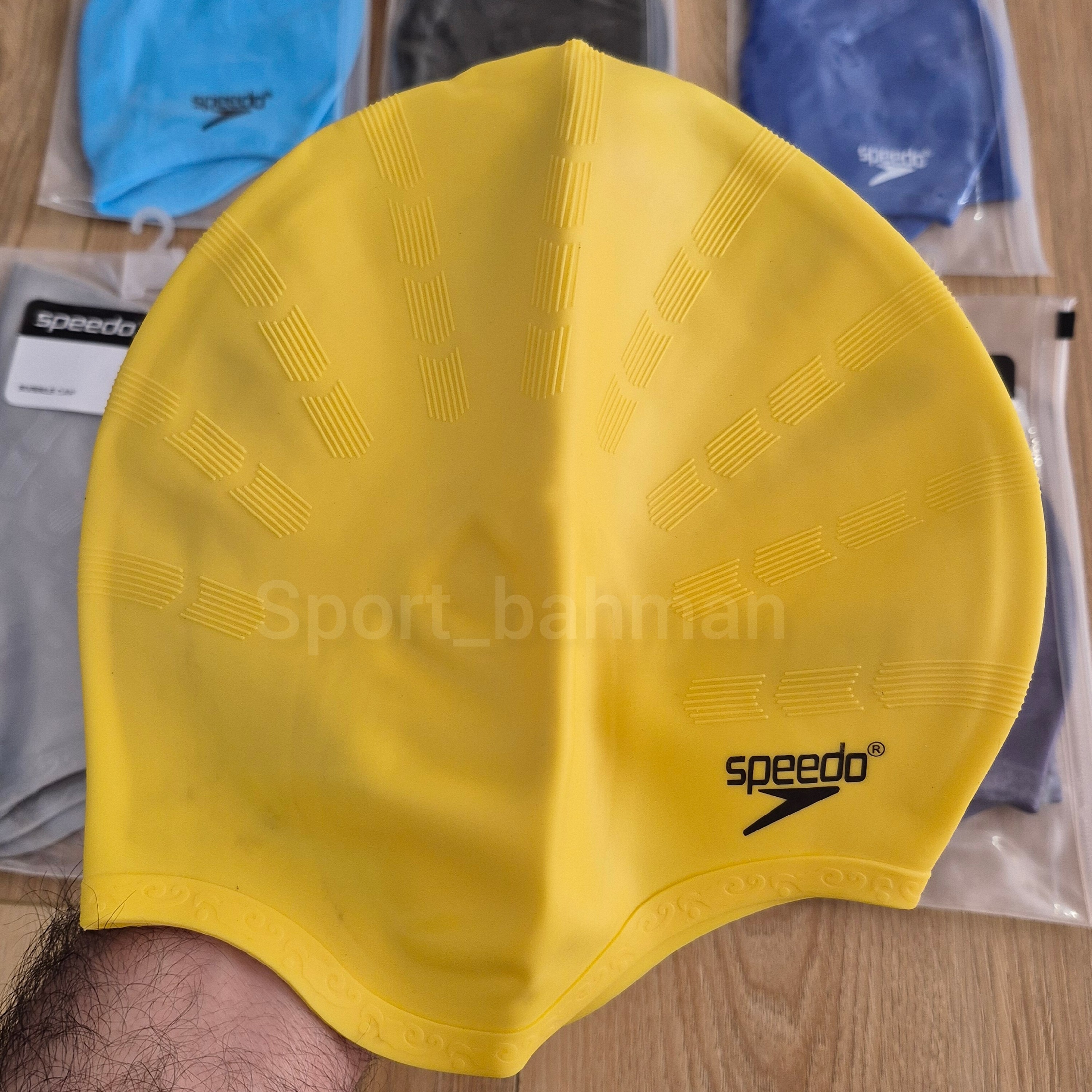 کلاه شنا سیلیکونی گوش دار اسپیدو Speedo