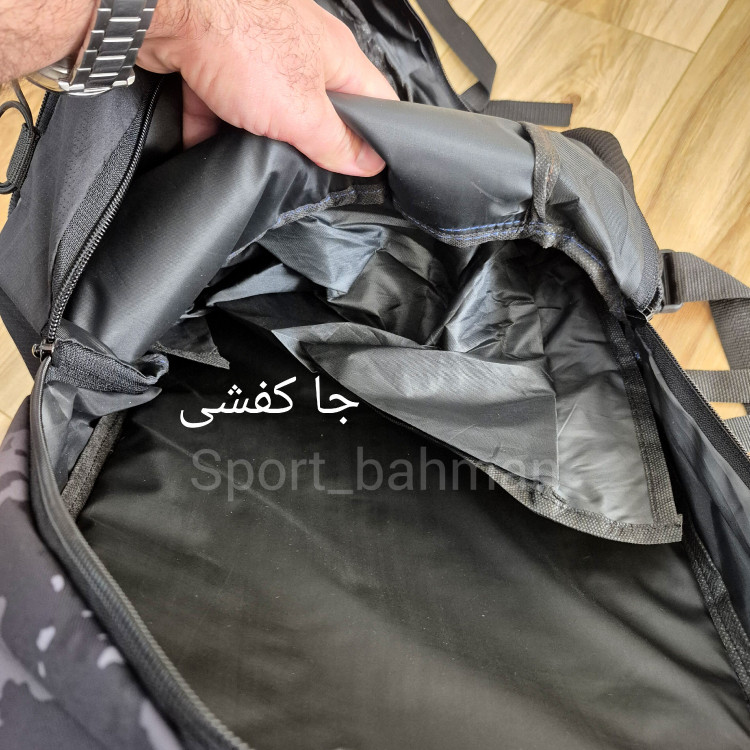 کوله کوهنوردی 60 لیتری جاکفشی دار