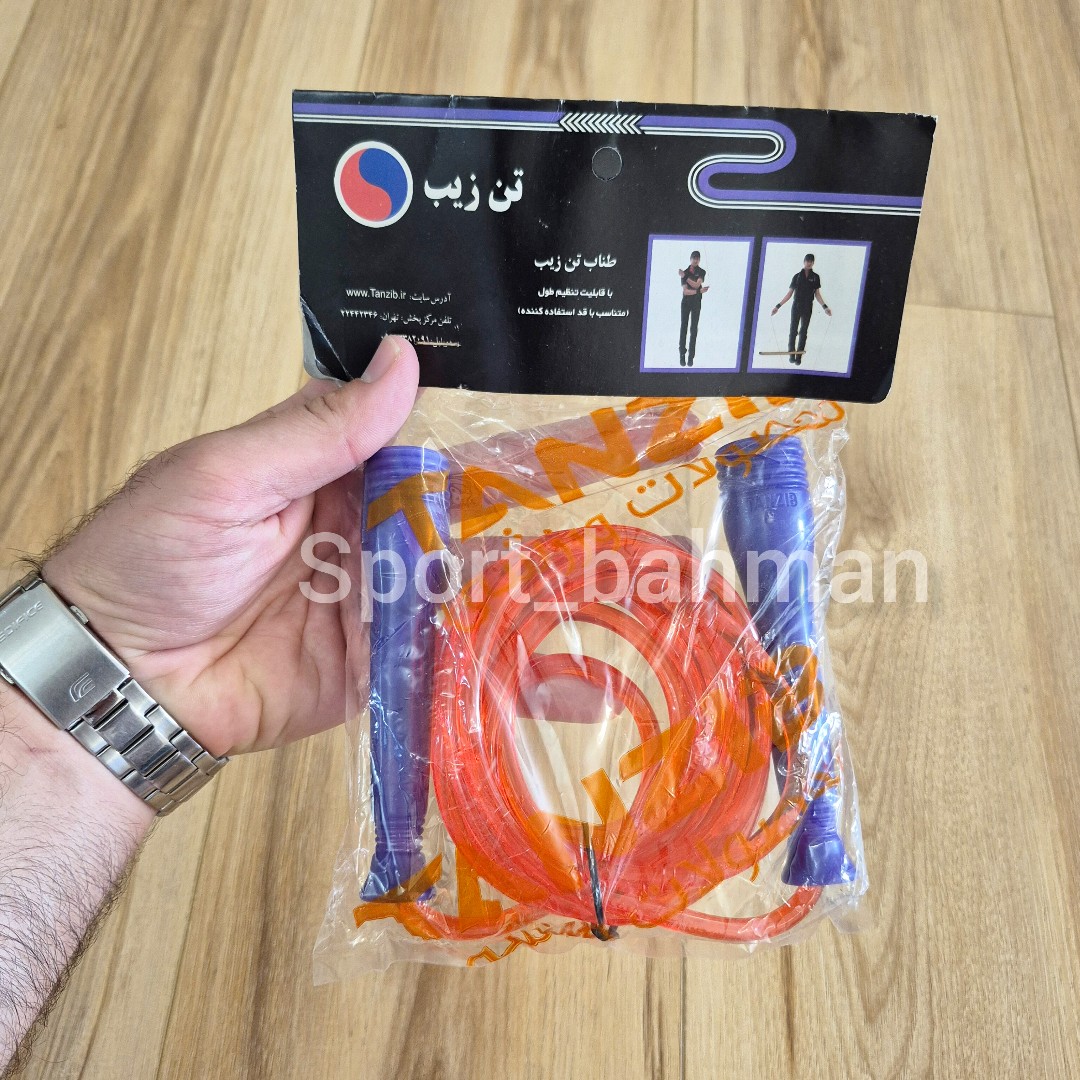 طناب ورزشی ژله ای تن زیب