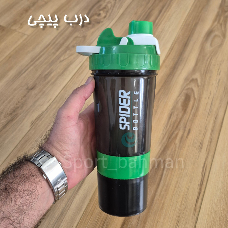 قمقمه شیکر بدنسازی اسپایدر