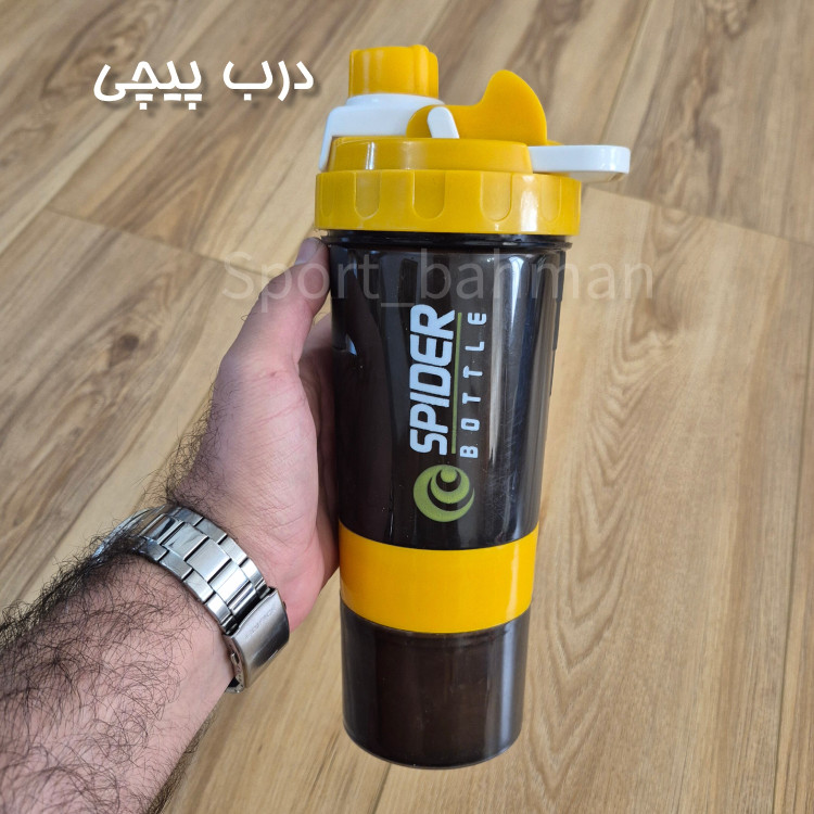 قمقمه شیکر بدنسازی اسپایدر