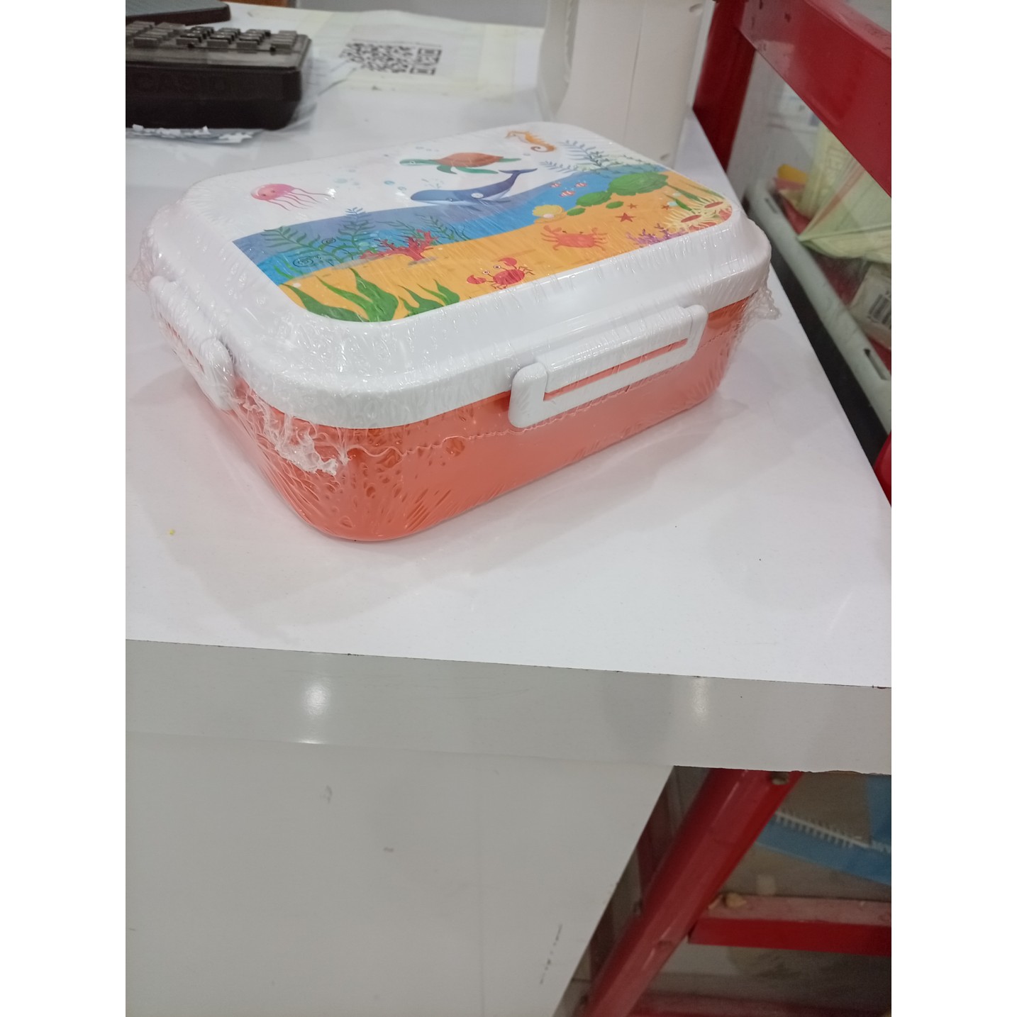 ظرف غذای دانش آموزی داخل استیل