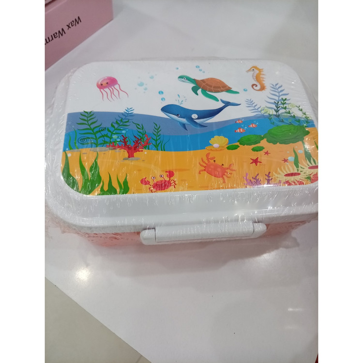 ظرف غذای دانش آموزی داخل استیل