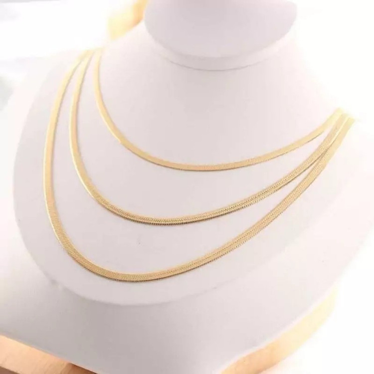 گردنبند ماری 3لاین برند ژوپینگ 6321