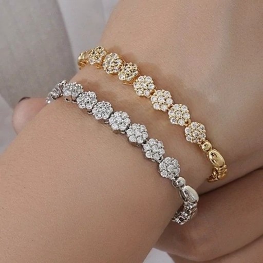 دستبند جواهری دخترانه برند ژوپینگ 6480