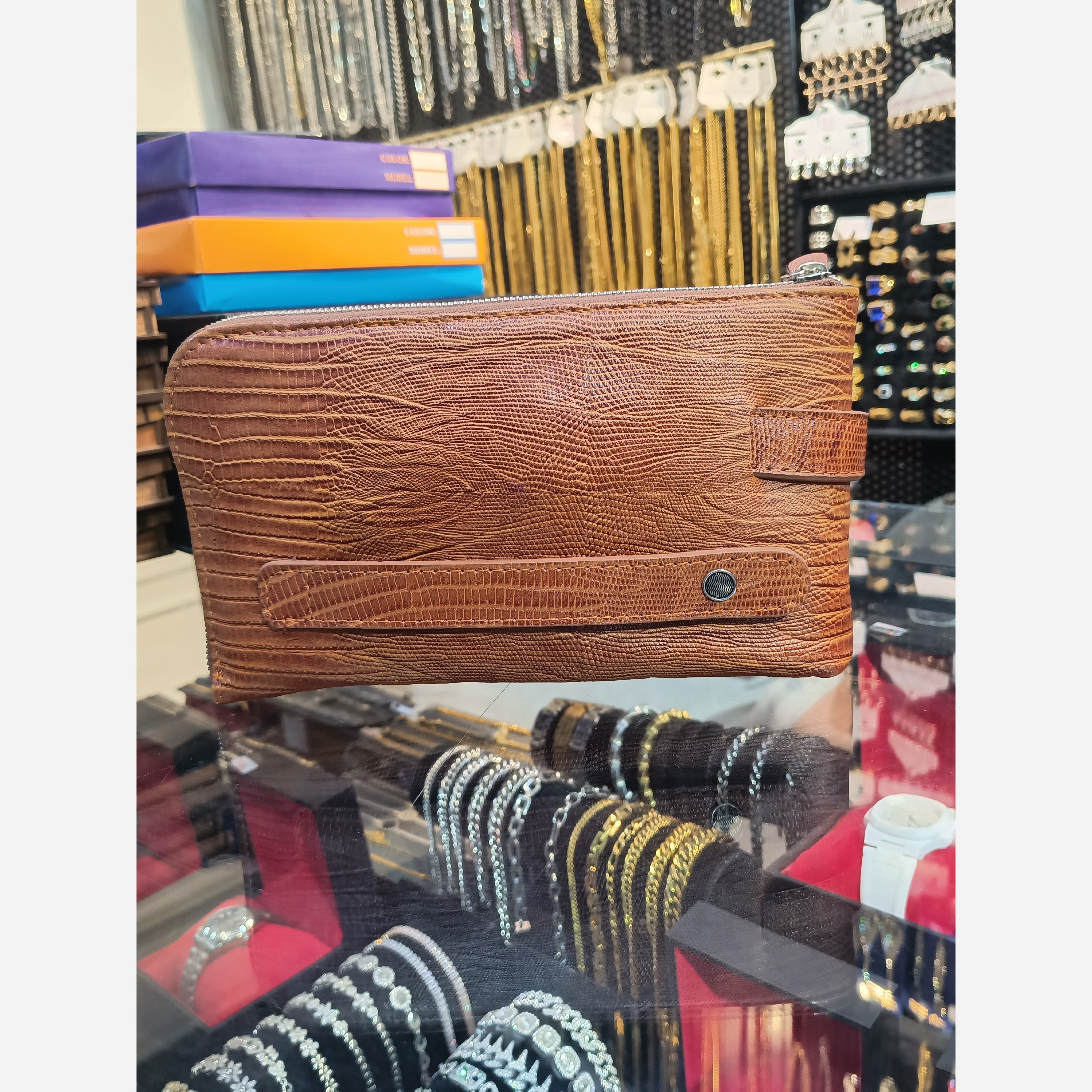 کیف دستی و دوشی چرم طبیعی 2183