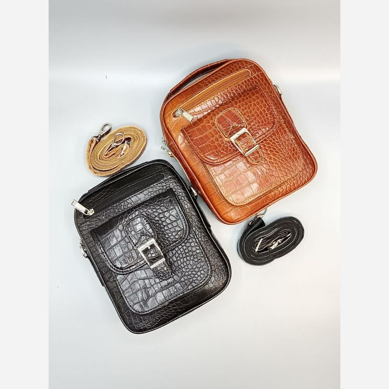 کیف دوشی چرم طبیعی