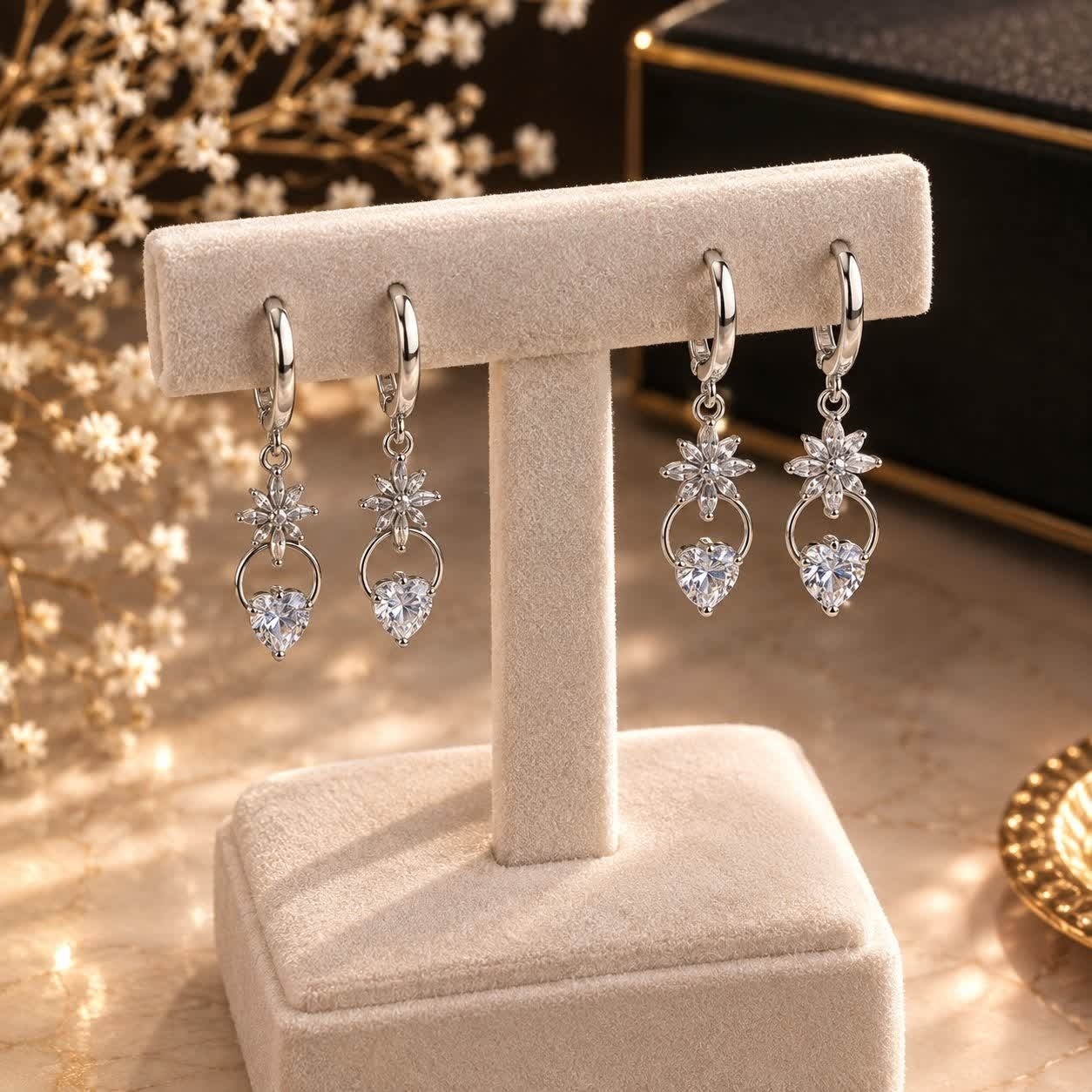 گوشواره جواهری ژوپینگ 1432