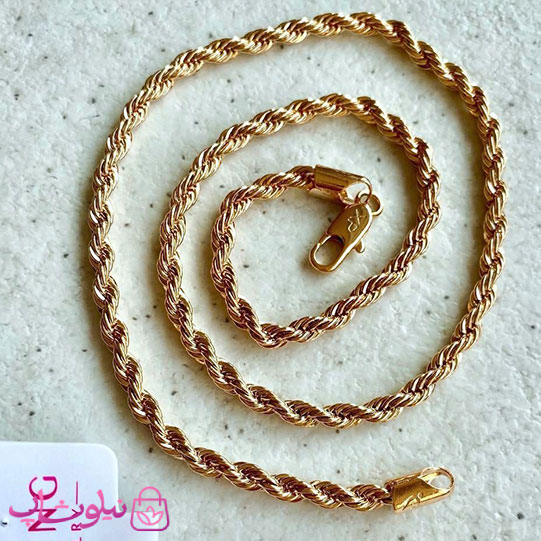 زنجیر طنابی ژوپینگ 50 سانت عرض 4 میل کد 999