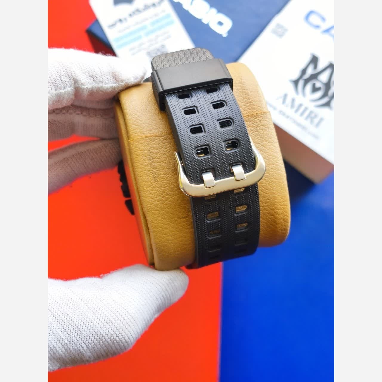 ساعت مچی مردانه عقربه ای و دیجیتال کاسیو جیشاک CASIO G-SHOOK مدل1 مشکی
