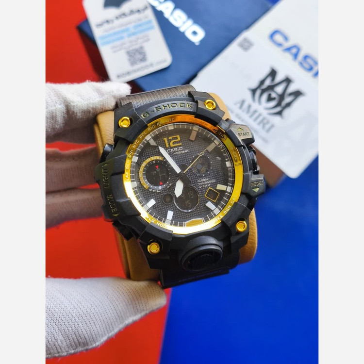 ساعت مچی مردانه عقربه ای و دیجیتال کاسیو جیشاک CASIO G-SHOOK مدل12 مشکی