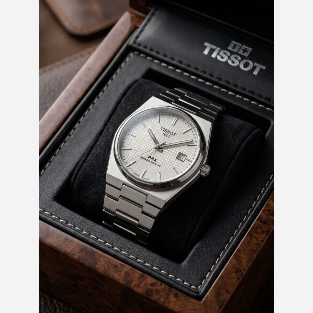 ساعت مچی عقربه ای مردانه تیسوت TISSOT صفحه سفید