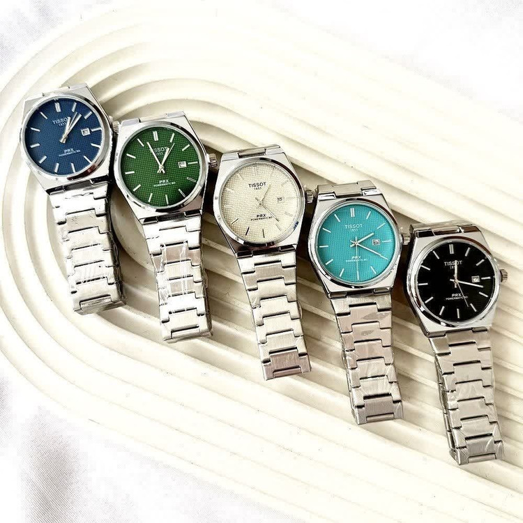 ساعت مچی عقربه ای مردانه تیسوت TISSOT صفحه مشکی