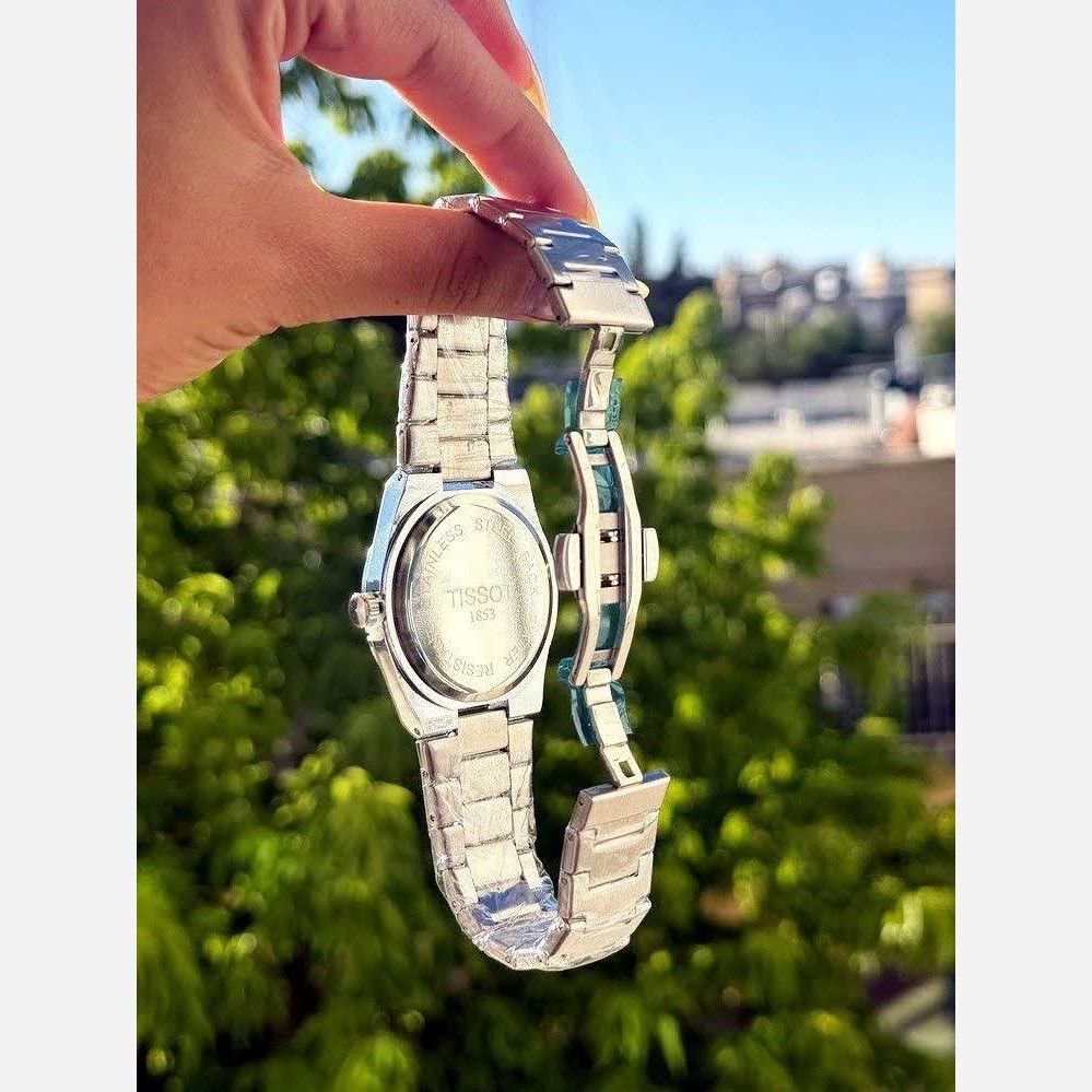 ساعت مچی عقربه ای مردانه تیسوت TISSOT صفحه مشکی