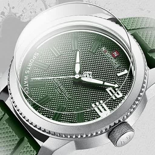 ساعت مچی مردانه نیوی فورس NAVIFORCE مدل Nf9202 ژاپن - سبز