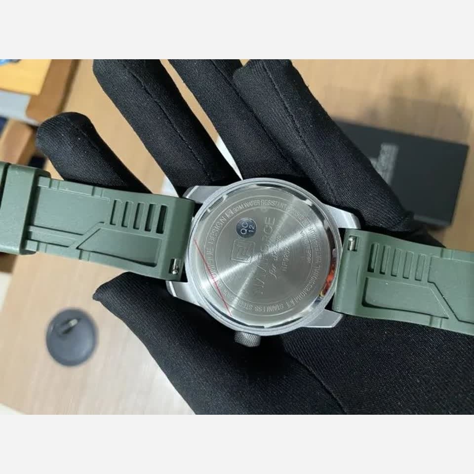 ساعت مچی مردانه نیوی فورس NAVIFORCE مدل Nf9202 ژاپن - سبز