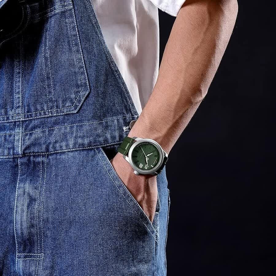ساعت مچی مردانه نیوی فورس NAVIFORCE مدل Nf9202 ژاپن - سبز