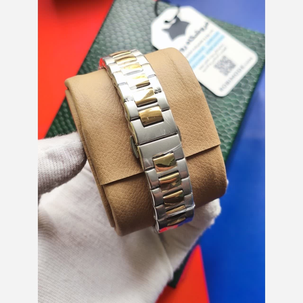 ساعت مچی زنانه پتک فیلیپ Patek Philippe قفل مخفی صفحه مشکی