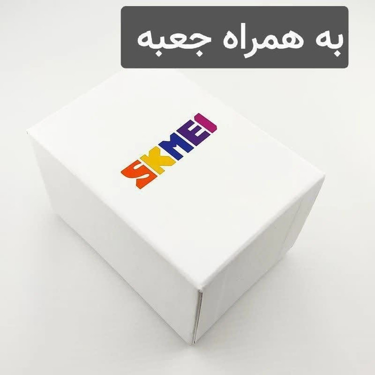 ساعت مچی مردانه کرنوگراف اسکمی SKMEI مدل 9253 سه موتوره صفحه مشکی