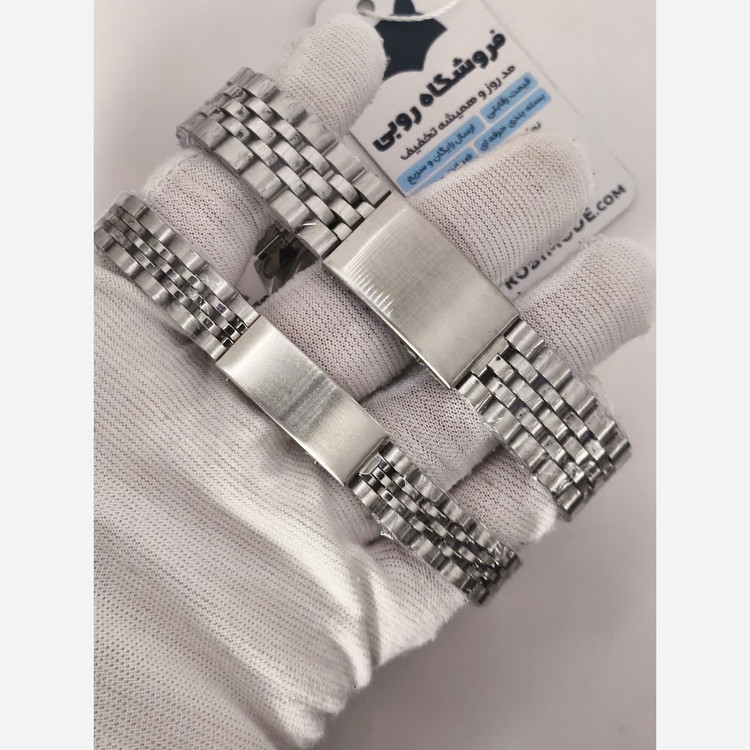 ست ساعت رولکس دیت جاست زنانه و مردانه ROLEX Date just نقره ای مشکی