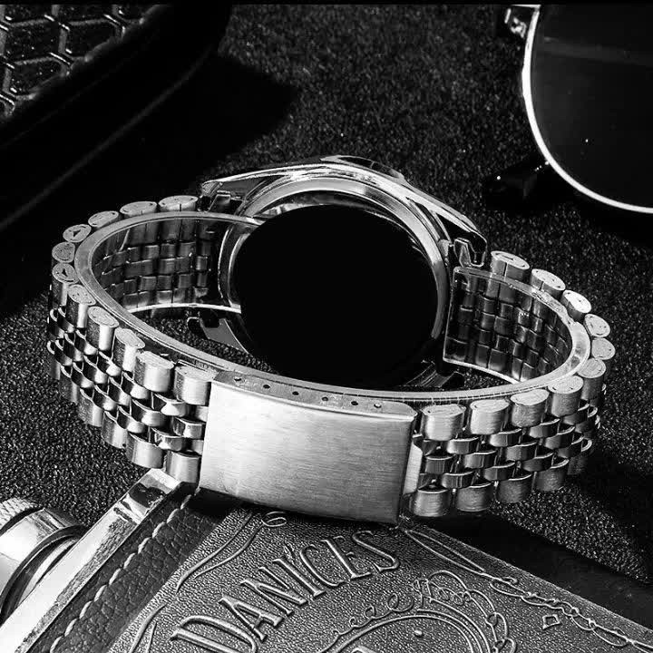 ست ساعت رولکس دیت جاست زنانه و مردانه ROLEX Date just نقره ای سبز