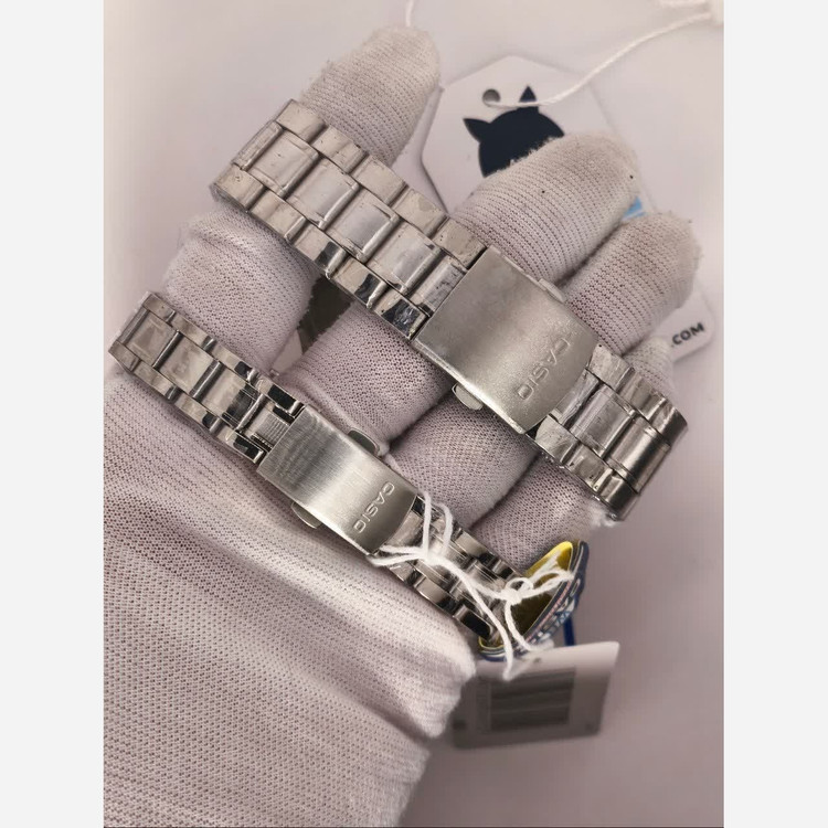 ست ساعت مچی زنانه و مردانه کاسیو CASIO موتور ژاپنی صفحه مشکی